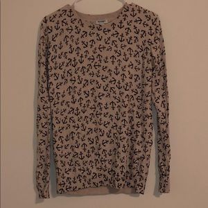Old Navy anchor sweater size M